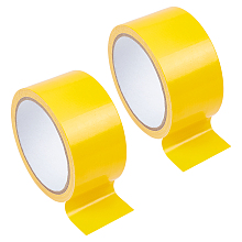 GORGECRAFT 2 Rolls 21.8Yds x 1.8" Bookbinding Repair Cloth Tape Durable Yellow Vinyl Tape Fabric Hanging Tape Book Hinging Repair Craft Tape Adhesive Tapes Acid Free Archival Tape for Bookbinders