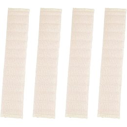 OLYCRAFT 4Pcs Beige Car Seatbelt Covers 12 Inch Universal Car Seat Belt Pads Cover Beige Seatbelt Shoulder Pad Cover Automotive Seatbelt Cover for Cars Trucks Accessories