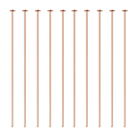 BENECREAT 30PCS 14K Gold Filled Pins 26 Gauge Gold Flat Head Pins for DIY Jewelry Making Findings - 25mm (0.98