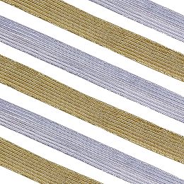 GORGECRAFT 24 Yards 2 Colors Elastic Band 0.5" Wide Glitter Metallic Ribbon Flat Elastic Strap Braided Stretch Ribbon Elasticity Knit Rubber Cord Webbing Garment Accessories for Sewing Craft Wrapping