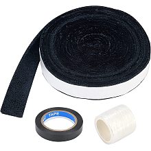 AHANDMAKER 3 Rolls Racket Towel Grip, 3 Sizes Racket Towel Hand Glue Cotton Anti-Skid Sweat Tape Super Absorbent, for Tennis Badminton Bike Handle(10x0.3m/10x0.1m/10x0.34m)