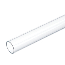 OLYCRAFT Round Transparent Acrylic Tube, for Crafts, Clear, 305x25mm, Inner Diameter: 20.3mm