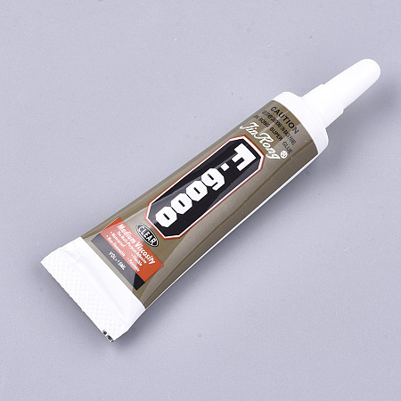 ARRICRAFT F-6000 Medium Viscosity Adhesive Glue, with Needle, Clear, 10.8x2x1.9cm; 15ml/pc(0.5 fl. oz)