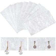 10pcs Acrylic Earring Jewelry Display Cards Earring Organizer Cards Stud Earring Display Stand Board Holder for Jewelry Display Retail Photography 1.1 x 2.3 x 0.1 Inches