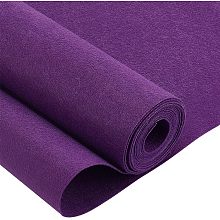 BENECREAT 10FT 15.74 Inch Wide Dark Orchid Felt Roll, 1mm Thick Fabric Sheets Soft Woven Nonwoven Fabric Sheets for Crafts, Patchwork Sewing, Costumes