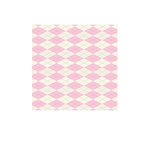 Sticky Notes, School Supplies, Christmas Theme, Square with Rhombus Pattern, Pink, 80x80mm, 50 sheets/book