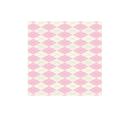 Sticky Notes, School Supplies, Christmas Theme, Square with Rhombus Pattern, Pink, 80x80mm, 50 sheets/book