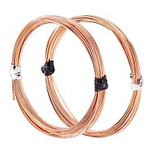 BENECREAT 39 Ft Flat Copper Wire, 1mm Wide Jewellery Making Wire, Copper Jewellery Wire, Flat Copper Wire for DIY Jewellery Cladding, Flat Copper Wire for Craftsmen