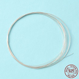 Honeyhandy Half Hard 925 Sterling Silver Wire, Round, Silver, (28 Gauge)0.30mm