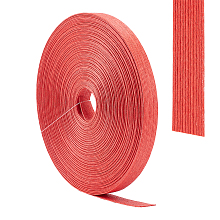 OLYCRAFT Paper with Iron Packages Ribbon, for Gift Wrapping, Red, 5/8 inch(15mm), about 21.87 Yards(20m)/Roll