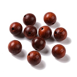 Honeyhandy Rosewood Beads, Undyed, Round, Dark Red, 8~8.5mm, Hole: 1.2mm