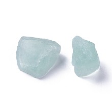 Honeyhandy Natural Fluorite Beads, Nuggets, No Hole/Undrilled, Cadet Blue, 15~72x15~39x13~32.5mm, about 100g/bag