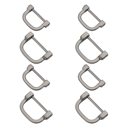 WADORN 8 Pack D-Rings Screw in Shackle