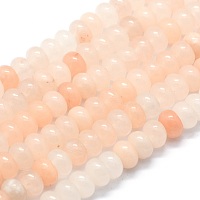 Honeyhandy Natural Pink Aventurine Beads Strands, Rondelle, 8x5mm, Hole: 1mm, about 74pcs/strand, 15.15 inch(38.5cm)