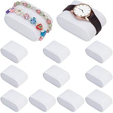 PandaHall Elite 12pcs Watch Pillow Inserts 2.8×1.8×1.5" White Watch Display Pillow Lint Cloth Watch Cushion Pad Watch Storage Pillow for Small Business Selling Bracelet Watch Bangle Display Storage