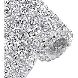 BENECREAT 9.5" x 15.5" Self Adhesive Crystal Diamond Resin Rhinestones Sheet for Crafts, Gift Decoration, Phone Decoration, Event Embellishments