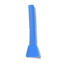 Honeyhandy Silicone Stirring Sticks, Reusable Resin Craft Tool, Dodger Blue, 127x32.5x13.5mm