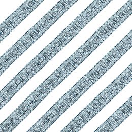 FINGERINSPIRE 12.6 Yards 0.8 inch Dark Sea Green Woven Braid Trim Handmade Polyester Braid Trim Sewing Green Edge Trim Crafts Decorative Trim with Card for Curtain Slipcover DIY Costume Accessories