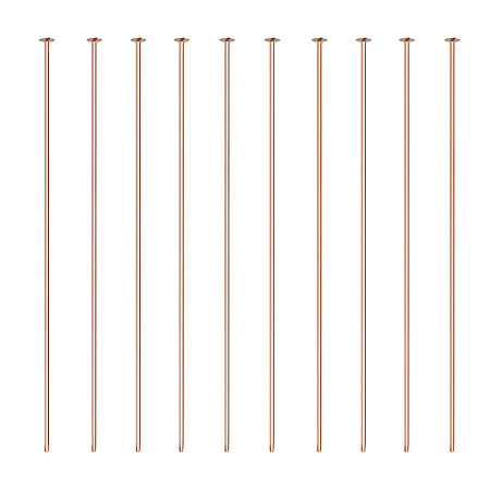 BENECREAT 30PCS 14K Gold Filled Pins 28 Gauge Gold Flat Head Pins for DIY Jewelry Making Findings - 37.5mm (1.5