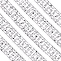 BENECREAT Gallery Bezel Strip Wire, 40x5cm Gunmetal Galvanized Iron Bezel Wire DIY Bezel Setting for Cabochon Decoration