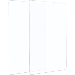 BENECREAT 19.5x15cm/7.67x5.9" Acrylic Cutting Pads Cutting Die Pads Rectangle Clear Die Cutting Plates for Die Cutting Work, 3mm Thick