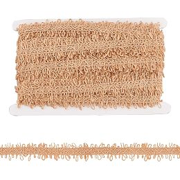 PandaHall Elite 22 Yard Braided Burlap Ribbon 1 Inch BurlyWood Lace Craft Ribbon Rustic Woven Braid Trim Jute Ribbons for Bohemian DIY Crafts Costume Slipcover Curtain Clothing Sofa Home Decor