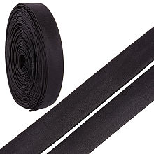 CRASPIRE Black Ribbon 19mm Wide Polyester Satin Ribbon for Crafts, Wedding, Gift Wrapping, Bow Making, Party Decoration, Christmas Tree Decor, Cake Ribbon, Wedding Car Ribbon