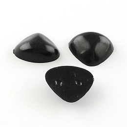 Honeyhandy Nose Plastic Cabochons for DIY Scrapbooking Crafts, Toy Accessories, Black, 20x25x9mm