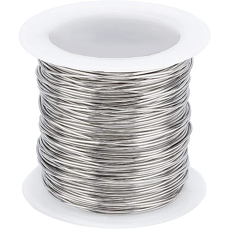 BENECREAT 21 Gauge, 43 Feet Tiger Tail Beading Wire 316 Stainless Steel Wire  for Jewelry Making Crafts, Strapping, Wire Wrapped Pendant Making and Other  Crafts Project 