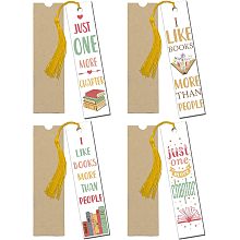 GLOBLELAND 4Set Acrylic Clear Bookmark Colorful Clear Rectangle Acrylic Bookmarks Book Marker Tags Reading Bookmarks Graduation Gift Bookmarks End of Term Gift Bookmarkers