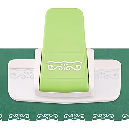 FINGERINSPIRE Fancy Border Punch S Shape Flower Design Embossing Punch 3.5x4.7x2 inch Scrapbooking Handmade Cutter Edge Puncher Border Edge Craft Punch DIY Paper Cutter for Crafting Cards Arts