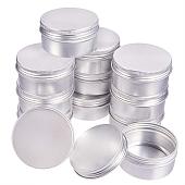 BENECREAT 12 Pack 2.7 OZ Tin Cans Screw Top Round Aluminum Cans Screw ...