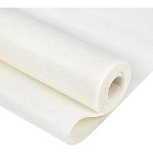 BENECREAT 3mx40cm/118x15.75 Inch Beige Felt Fabric Sheet Nonwoven Felt Roll Padding Felt Fabric for Cushion, DIY Craft, Patchwork Sewing, 0.9mm Thick