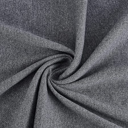 FINGERINSPIRE Gray Ribbing Knit Fabric 23.62x39.38inch Stretch Knit Ribbing Fabric Cotton Knit Fabric Gray Cotton Elastic Craft Fabric for DIY Sewing Neckline, Cuff, Leg Opening and Hem