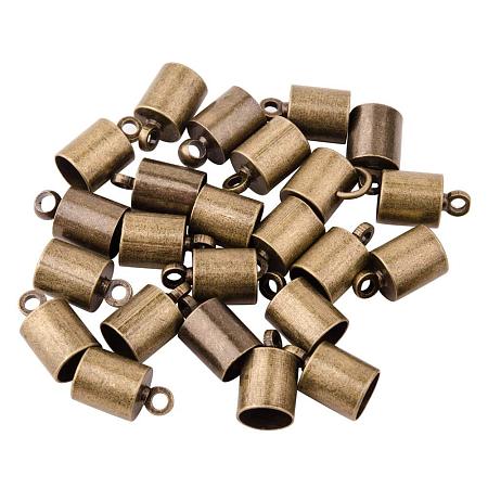 ARRICRAFT 50Pcs Brass Cord Ends jewelry findings for jewelry making