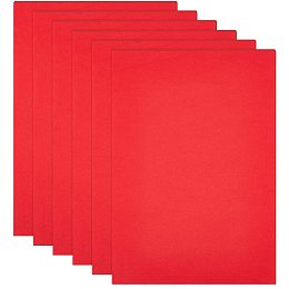 BENECREAT 10PCS 1mm Thick Self-Adhesive Foam Sheet 8.3x11.8 Insulation Foam for Vase Decor, Containers and Furniture Protection, Red