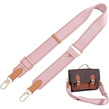 WADORN Adjustable Canvas Strap Replacement for Purse, 1.46" Wide Shoulder Strap Crossbody Bag Strap Handbag Shoulder Strap with U-shape Swivel Clasp for Messenger Bag Tote Bag Bucket Bag, Pink