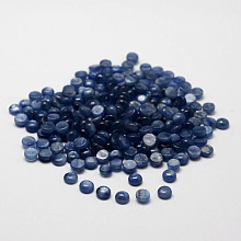 Honeyhandy Dome Natural Kyanite/Cyanite/Disthene Cabochons, 5x2.5~3mm