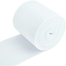 BENECREAT 19.7ftx5.5" Felt Fabric Craft White Nonwoven Felt Roll Padding Felt Fabric for Cushion, DIY Craft, Patchwork Sewing, 3mm Thick