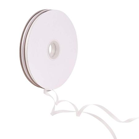 PandaHall Elite 2 Rolls White Polyester Satin Ribbons Craft Ribbon for Arts and Crafts, DIY Wedding Home Decorations and Gift Wrap, 100 Yards/Roll (1/6
