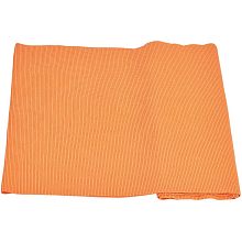 BENECREAT Knitted Rib Fabric, 25.5x9" Stretch Cotton Ribbing Fabric Rib Cuff Fabric Cuffs Replacement for Waistband Neckband Cuffs Jacket Extension Sewing, Orange