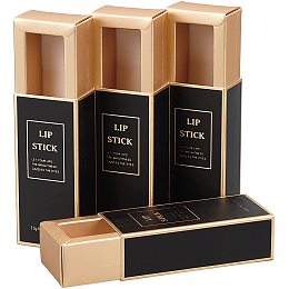 Cardboard Jewelry Gift Boxes, Gold Tone