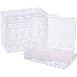 BENECREAT 2 Pack 36 Grids 14.3x8x1.18 Inch Large Transparent Plastic  Compartment Box Grid Bead Organizers with Adjustable Dividers for Jewelry,  Beads Accessories 