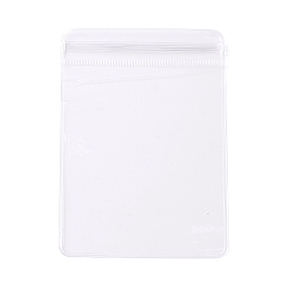 Honeyhandy PVC Anti Oxidation Zip Lock Bags, Transparent Antitarnish Jewelry Packing Storage Pouch, Clear, 10x7x0.15cm, Unilateral thickness: 4.9 Mil(0.125mm)