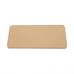 PandaHall Elite Rectangle Felt Bag Bottom, for Knitting Bag, Women Bags Handmade DIY Accessories, Tan, 13.1x30.5x0.6cm