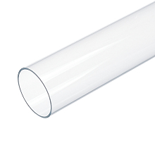 OLYCRAFT Round Transparent Acrylic Tube, for Crafts, Clear, 305x55mm, Inner Diameter: 51mm