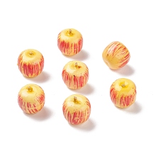 Honeyhandy Mini Artificial Apple, Fruit Simulation Foam Apple, for Home Display Decorations, Gold, 21.5x20x19mm