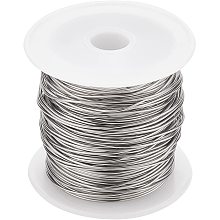 BENECREAT 20 Gauge 26 Feet Tiger Tail Beading Wire 316 Stainless Steel Wire for Outdoor, Yard, Garden or Jewelry Making Crafts