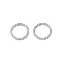 Honeyhandy 304 Stainless Steel Linking Ring, Stainless Steel Color, 10x1mm, Inner Diameter: 8mm