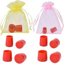 GORGECRAFT 8 Pairs 4 Sizes High Heel Protectors Shoe Heel Savers Stoppers Covers for for Races, Weddings, Formal Occasions